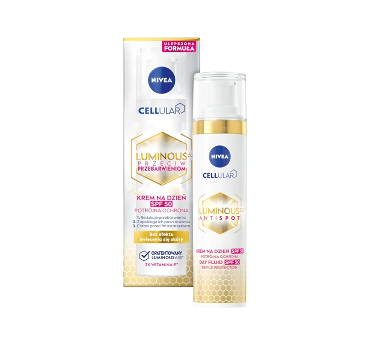 NIVEA CELLULAR LUMINOUS 630 KOSMETIKSET ZUR GESICHTSPFLEGE TAGESCREME + SERUM