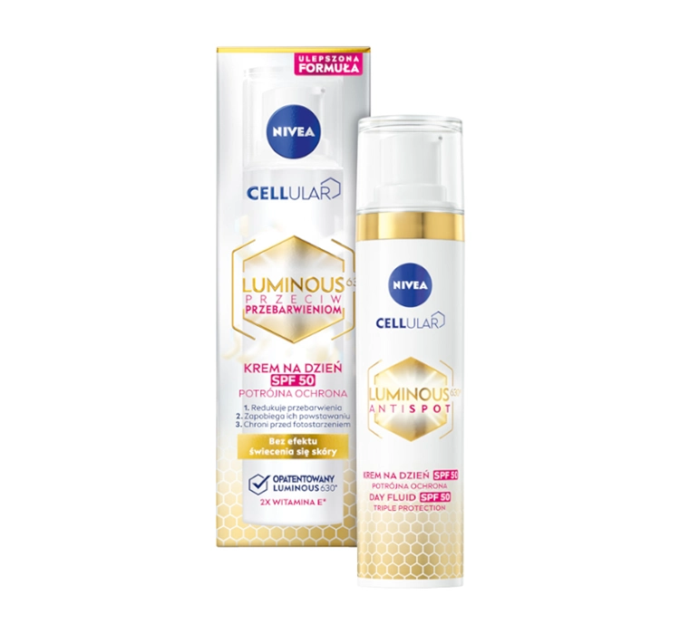 NIVEA CELLULAR LUMINOUS 630 TAGESCREME SPF 50