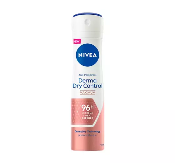 NIVEA DERMA DRY CONTROL MAXIMUM ANTITRANSPIRANT SPRAY FÜR FRAUEN 150ML