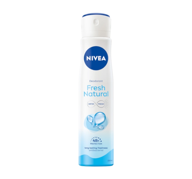 NIVEA FRESH NATURAL DEODORANT SPRAY FÜR FRAUEN 250ML