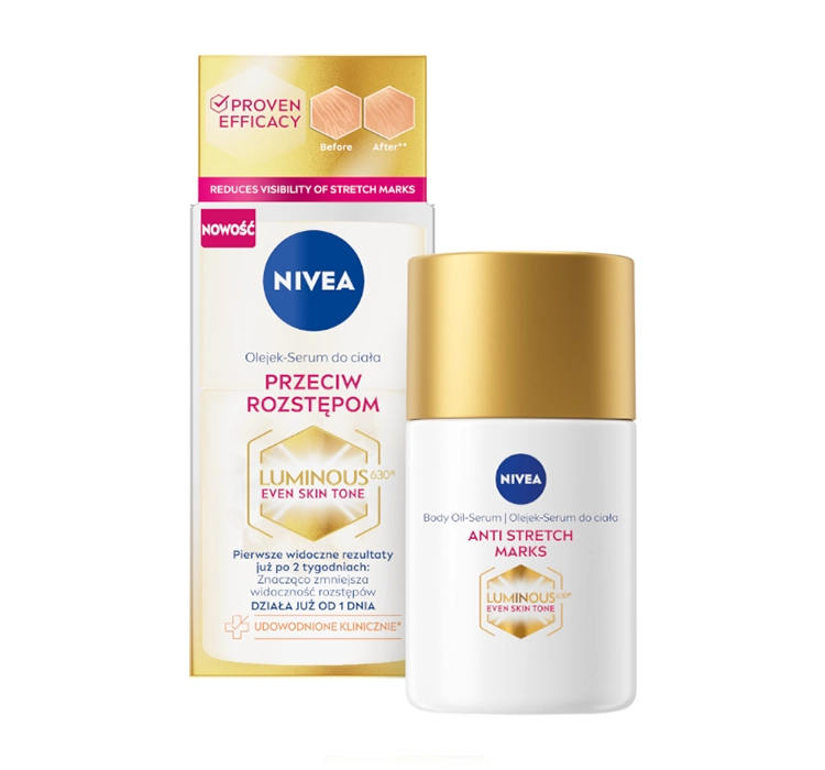 NIVEA LUMINOUS630 ÖL-SERUM FÜR KÖRPER GEGEN STREIFEN 100ML