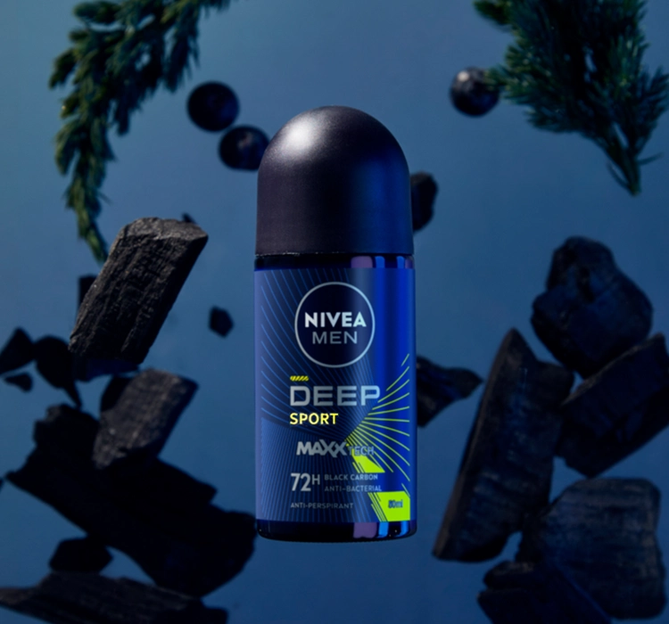 NIVEA MEN DEEP SPORT ANTITRANSPIRANT ROLL ON FÜR MÄNNER 50ML