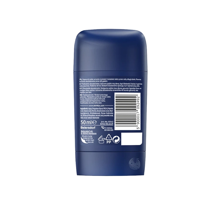 NIVEA MEN FRESH ACTIVE DEODORANT IM STIFT FÜR MÄNNER 50ML