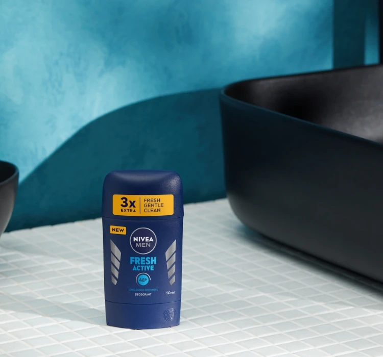 NIVEA MEN FRESH ACTIVE DEODORANT IM STIFT FÜR MÄNNER 50ML