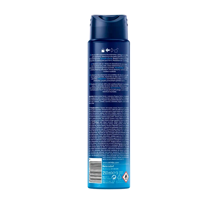 NIVEA MEN FRESH ACTIVE DEODORANT SPRAY 150 ML