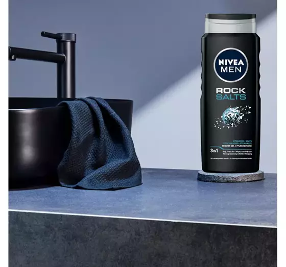 NIVEA MEN ROCK SALT DUSCHGEL FÜR MÄNNER 500ML