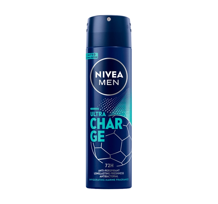 NIVEA MEN ULTRA CHARGE ANTITRANSPIRANT SPRAY FÜR MÄNNER 150ML