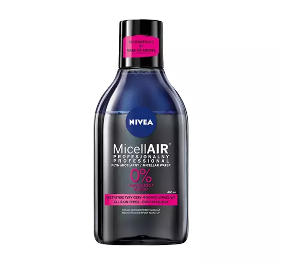 NIVEA MICELLAIR SKIN BREATHE PROFESSIONELLE MIZELLEN FLÜSSIGKEIT ZUR WASSERFESTEN MAKE-UP-ENTFERNUNG 400ML