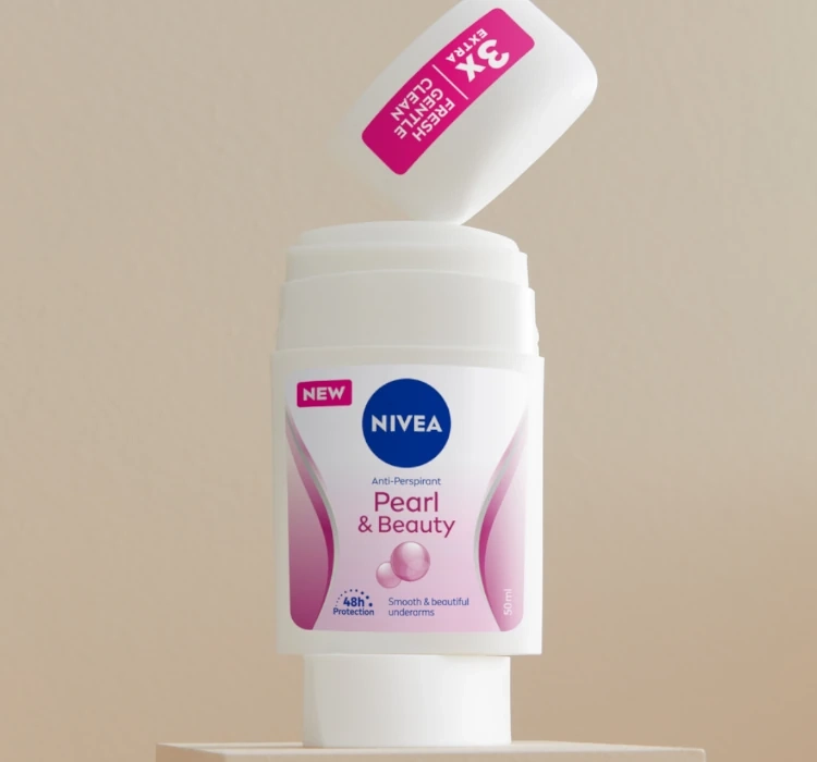 NIVEA PEARL & BEAUTY ANTITRANSPIRANT IM STIFT FÜR FRAUEN 50ML