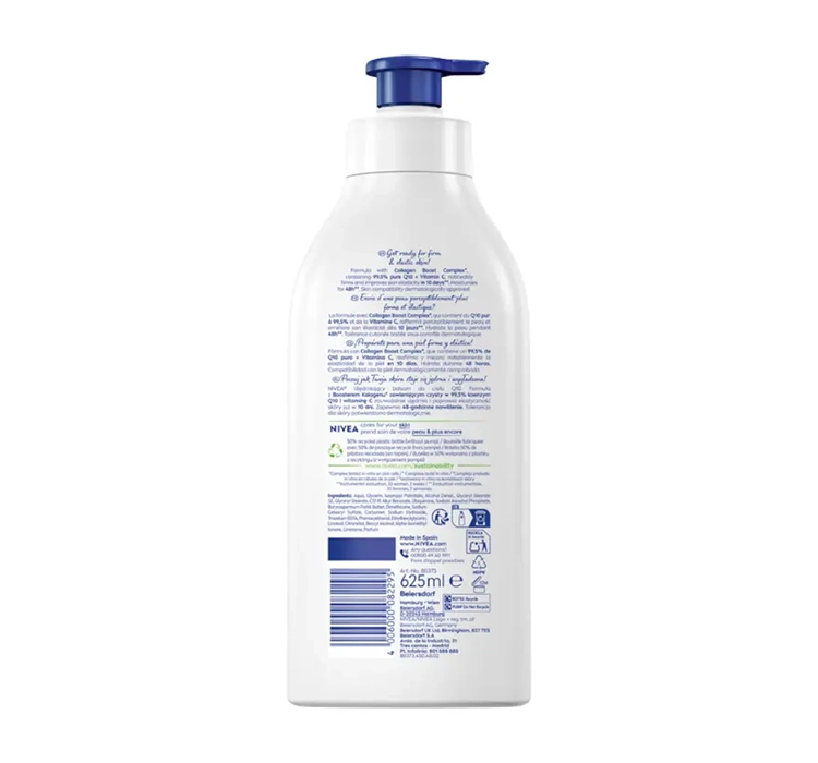 NIVEA Q10 Straffende Körperlotion mit Vitamin C 625ml