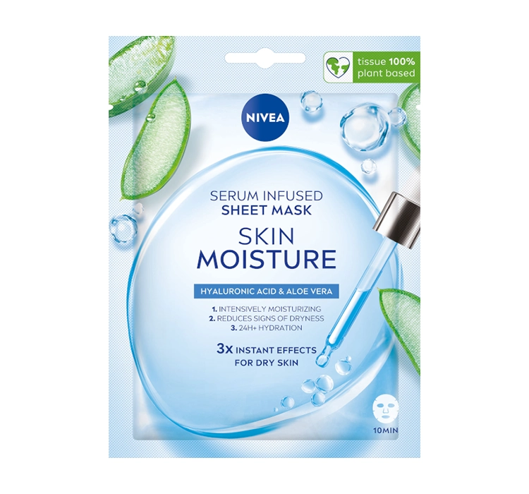 NIVEA SKIN MOISTURE FEUCHTIGKEITSSPENDENDE TUCHMASKE