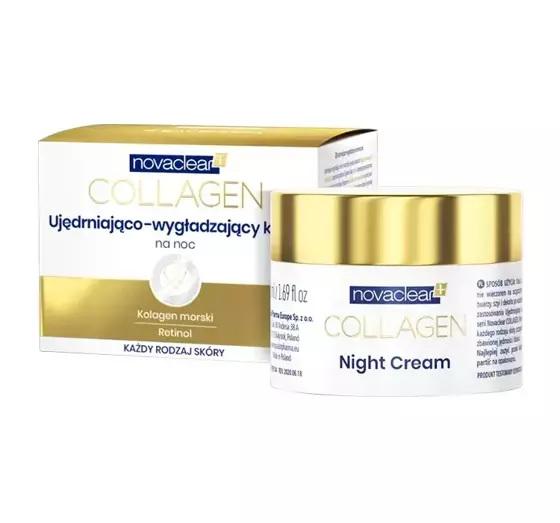 NOVACLEAR COLLAGEN STRAFFEND-GLÄTTENDE NACHTCREME 50ML