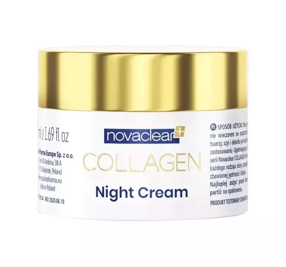 NOVACLEAR COLLAGEN STRAFFEND-GLÄTTENDE NACHTCREME 50ML