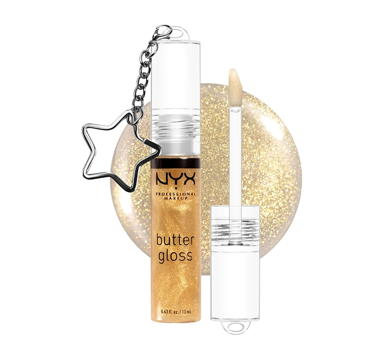 NYX PROFESSIONAL MAKEUP BUTTER GLOSS LIPGLOSS 25K GOLD 13ML