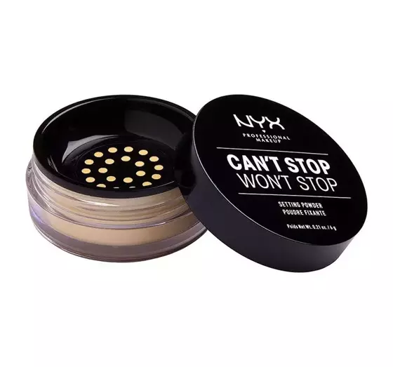 NYX PROFESSIONAL MAKEUP CAN'T STOP WON'T STOP FIXIERPUDER 06 BANANA 6G