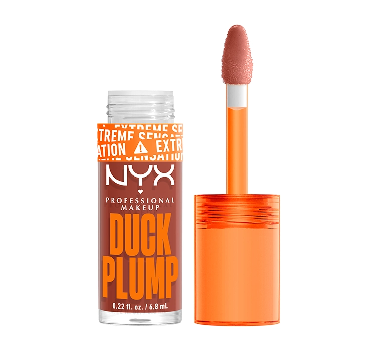 NYX PROFESSIONAL MAKEUP DUCK PLUMP LIPGLOSS 05 BROWN OF APPLAUSE 7ML