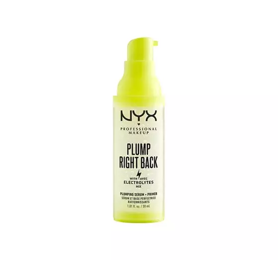 NYX PROFESSIONAL MAKEUP PLUMP RIGHT BACK SERUM + PRIMER MAKE-UP-BASIS 30ML