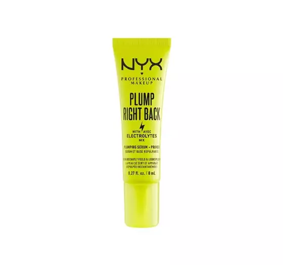 NYX PROFESSIONAL MAKEUP PLUMP RIGHT BACK SERUM + PRIMER MAKE-UP-BASIS 8ML