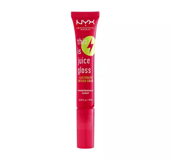 NYX PROFESSIONAL MAKEUP THIS IS JUICE GLOSS LIPGLOSS 05 POMEGRANATE CLOUT 10ML