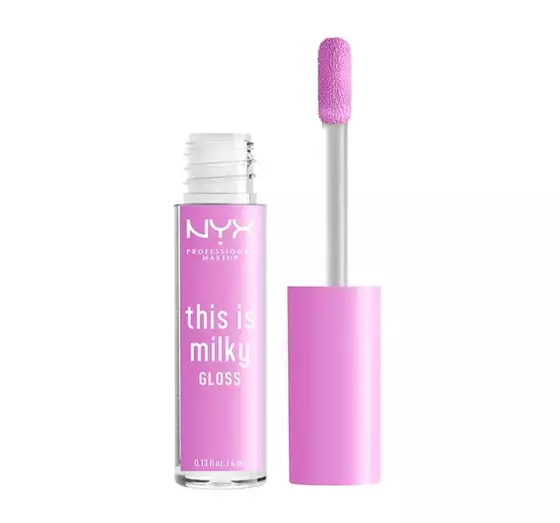 NYX PROFESSIONAL MAKEUP THIS IS MILKY LIPGLOSS 03 LILAC SPLASH 4ML