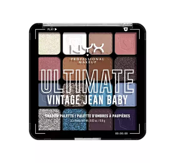 NYX PROFESSIONAL MAKEUP ULTIMATE LIDSCHATTENPALETTE VINTAGE JEAN BABY 12,8G