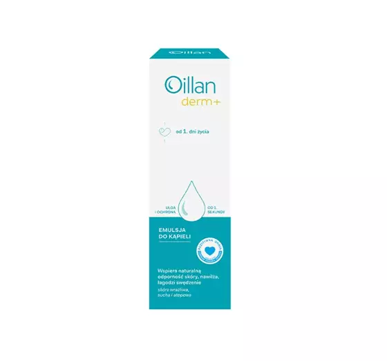 OILLAN DERM+ EMULSION ZUM BADEN FÜR TROCKENE UND ATOPISCHE HAUT 200ML