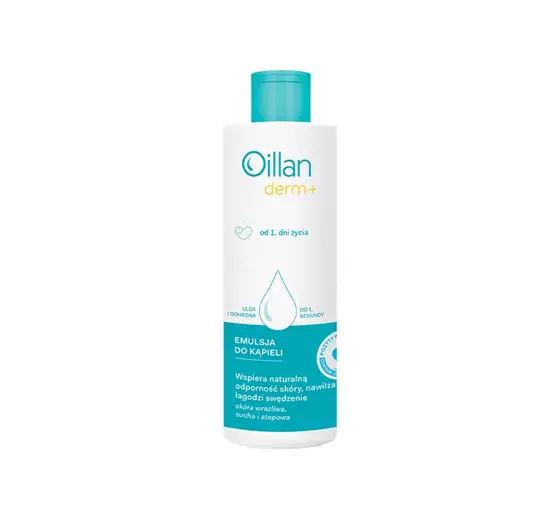 OILLAN DERM+ EMULSION ZUM BADEN FÜR TROCKENE UND ATOPISCHE HAUT 200ML