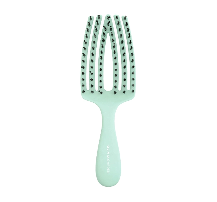 OLIVIA GARDEN FINGERBRUSH CARE MINI KIDS HAARBÜRSTE MINT