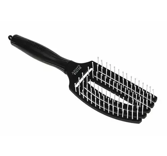 OLIVIA GARDEN FINGERBRUSH IONIC HAARBÜRSTE MEDIUM BLACK