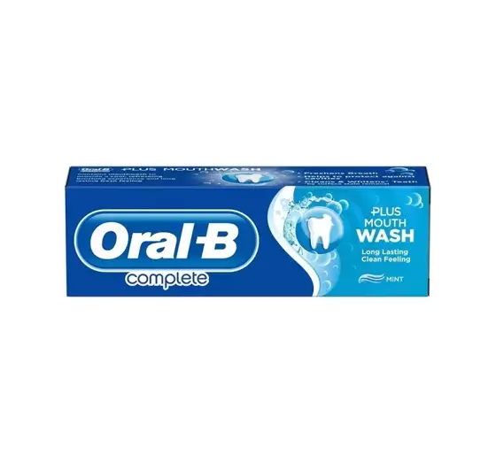 ORAL B COMPLETE PLUS MOUTH WASH PFEFFERMINZ-ZAHNPASTA 75ML