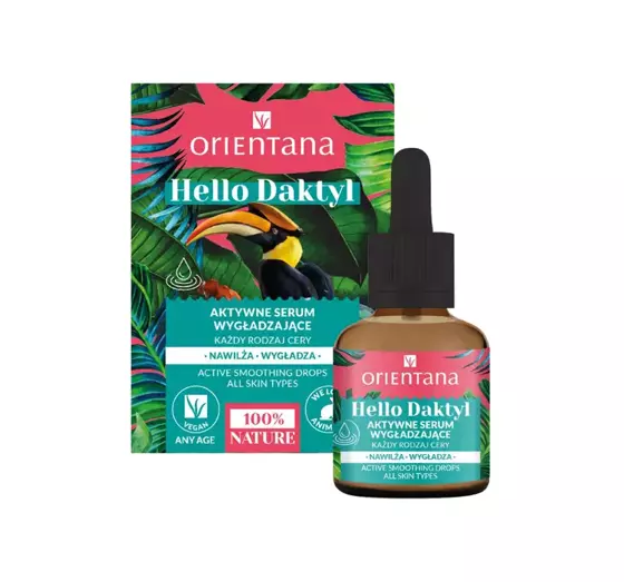 ORIENTANA HELLO DAKTYL AKTIV GLÄTTENDES GESICHTSSERUM 30ML