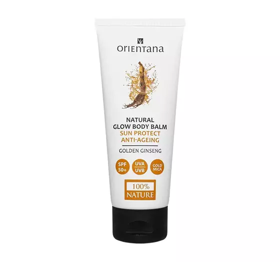 ORIENTANA NATURAL GLOW ROZŚWIETLAJĄCY BALSAM DO CIAŁA SPF50+ 100ML