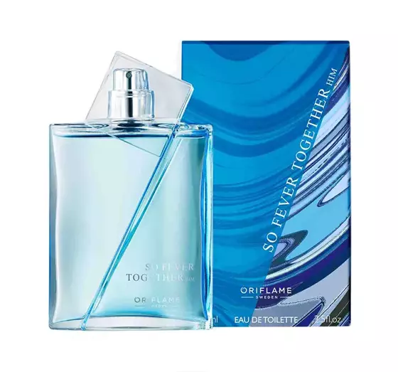 ORIFLAME SO FEVER TOGETHER HIM EDT FÜR MÄNNER 75ML