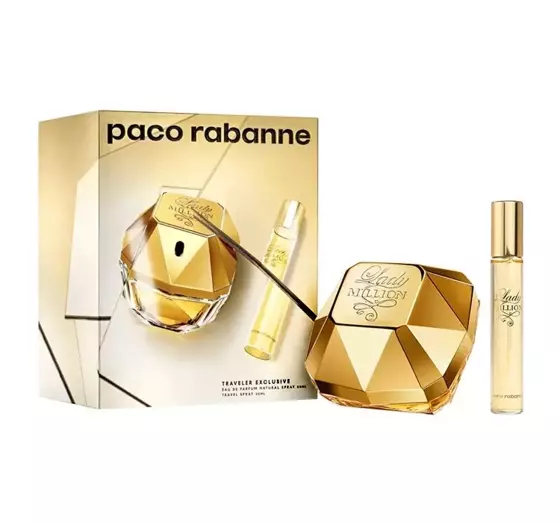 PACO RABANNE LADY MILLION EDP SPRAY 80ML + 20ML SET