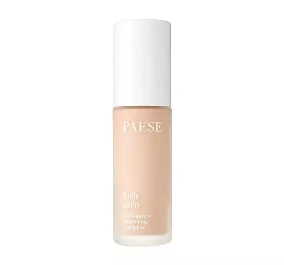 PAESE LUSH SATIN BELEUCHTENDE VITAMIN-FOUNDATION 30 PORCELAIN 30ML