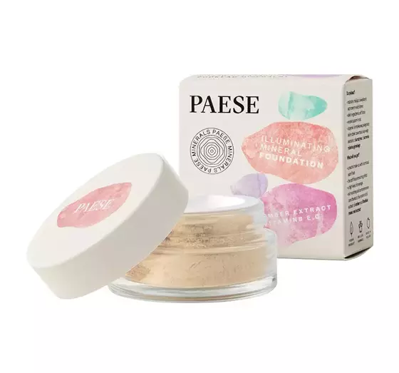 PAESE MINERALS BELEUCHTENDE MINERAL-FOUNDATION 201W BEIGE 7G