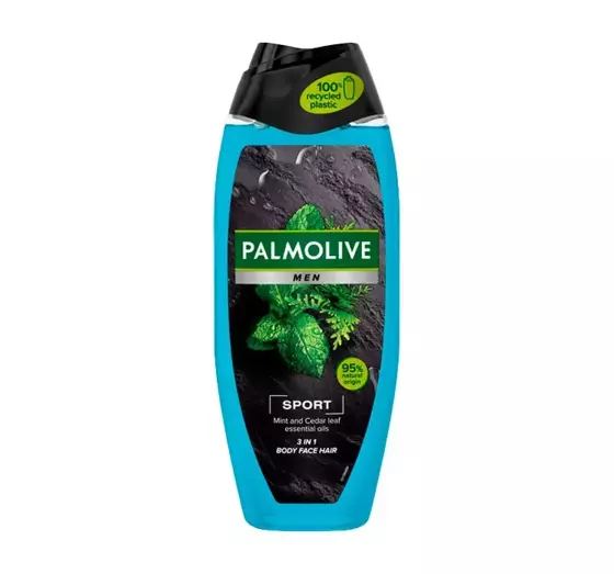 PALMOLIVE MEN SPORT 3IN1 DUSCHGEL FÜR KÖRPER GESICHT UND HAARE 500ML