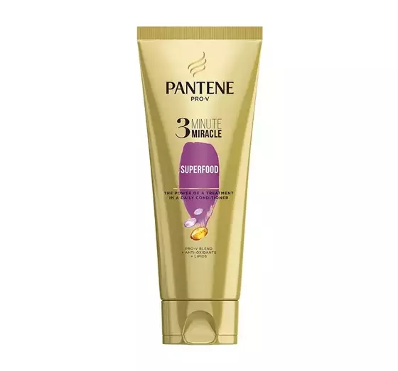 PANTENE PRO-V SUPERFOOD FULL & STRONG 3 MINUTE MIRACLE CONDITIONER 200ML