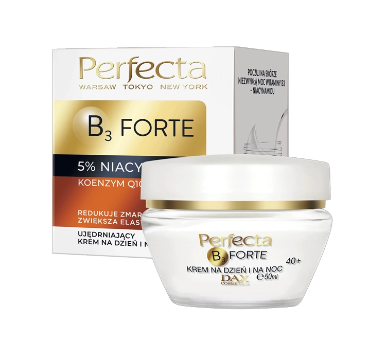 PERFECTA B3 FORTE STRAFFENDE CREME FÜR TAG UND NACHT 40+ 50ML