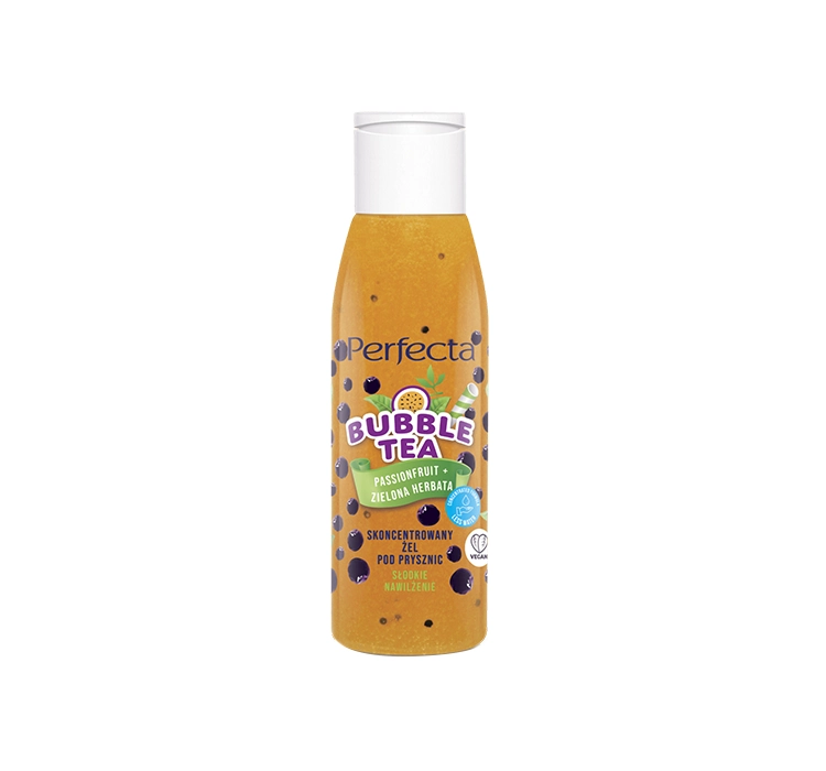 PERFECTA BUBBLE TEA DUSCHGEL PASSIONFRUIT GRÜNER TEE MINI 100G