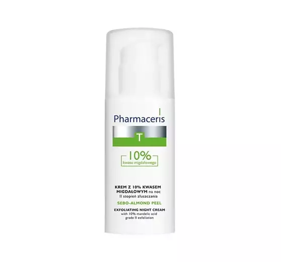 PHARMACERIS T SEBO ALMOND PEEL NACHTCREME MIT 10% MANDELSÄURE 50ML