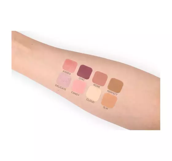 PIERRE RENE SHADOW PALETTE PUFFY LIDSCHATTENPALETTE  8 x 1,3G