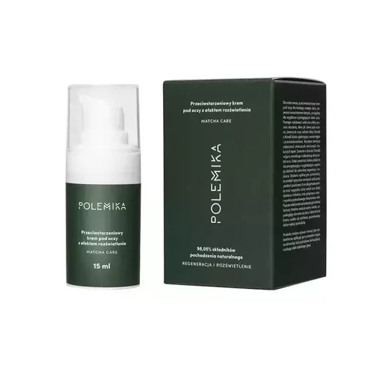 POLEMIKA VEGANE AUGENCREME GEGEN ALTERUNG FÜR EINEN GLOW-EFFEKT 15ML