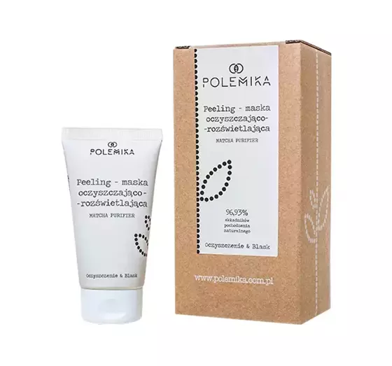 POLEMIKA VEGANE REINIGEND-AUFHELLENDE PEELING-MASKE FÜR GESICHT 75ML