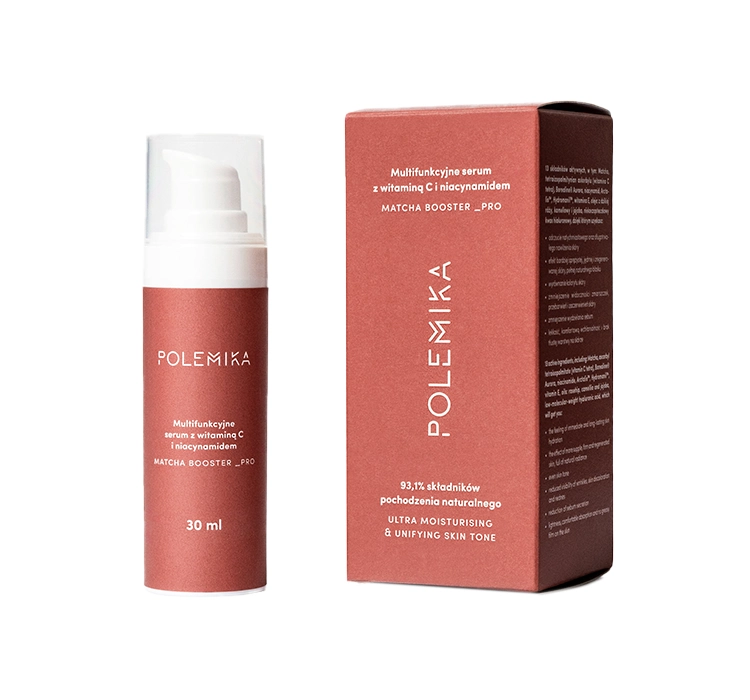 POLEMIKA VEGANES MULTIFUNKTIONALES SERUM FÜR GESICHT HALS UND DEKOLLETEE 30ML