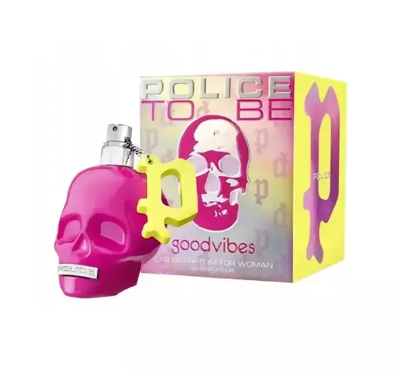 POLICE TO BE GOODVIBES FOR WOMAN EDP SPRAY 75ML