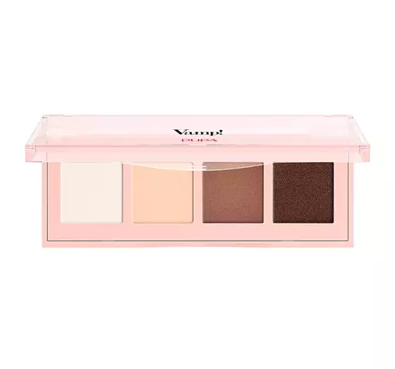 PUPA MILANO VAMP! PALETTE MIT 4 LIDSCHATTEN 001 NATURAL MATT 5,2G