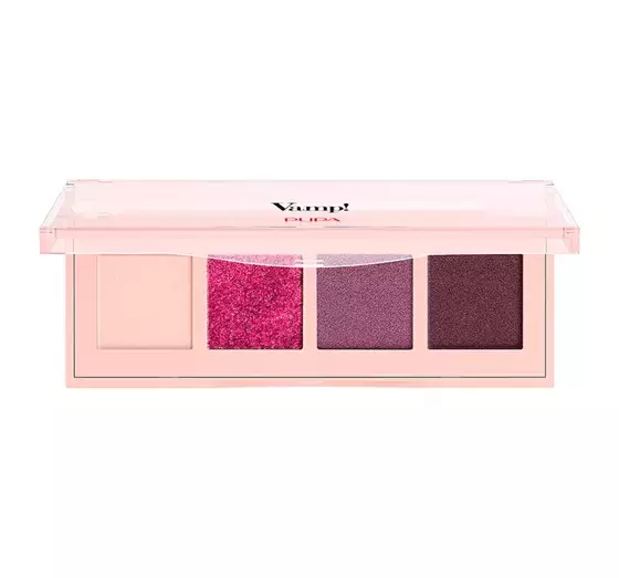 PUPA MILANO VAMP! PALETTE MIT 4 LIDSCHATTEN 004 VIBRANT PLUM 5,2G