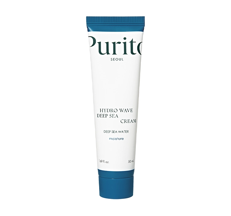 PURITO DEEP SEA PURE WATER CREAM  FEUCHTIGKEITSSPENDENDE GESICHTSCREME AUF MEERWASSERBASIS 50G