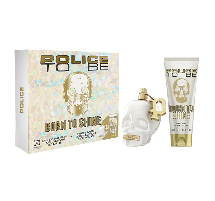 Police To Be Born To Shine For Woman Eau de Parfum Spray 40ml + Lotion 100ml